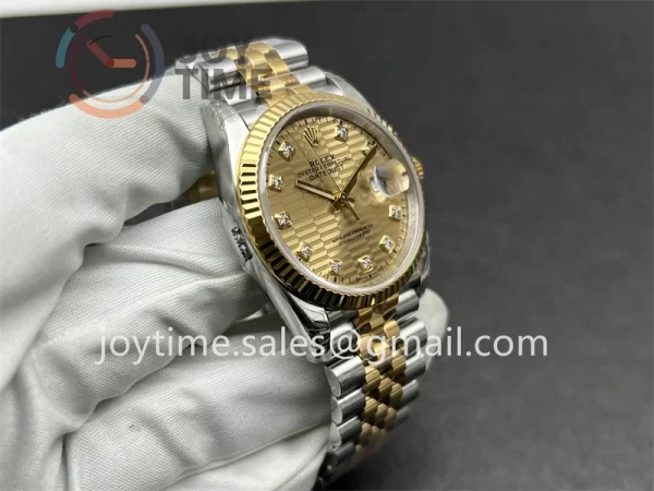 Rolex DateJust VSF 1:1 Best Edition SS 36mm YG Bezel SS/YG Bracelet VS3235
