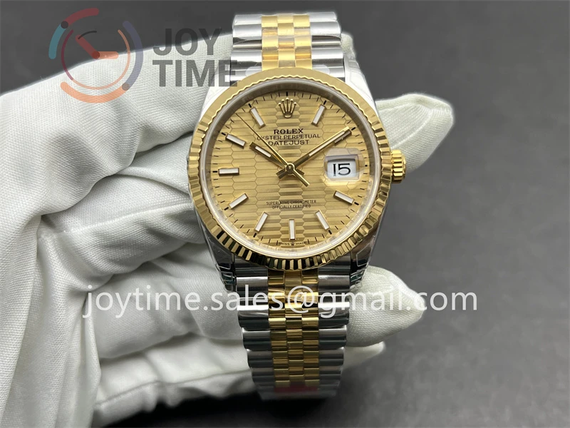 Rolex DateJust VSF 1:1 Best Edition SS 36mm YG Bezel SS/YG Bracelet VS3235