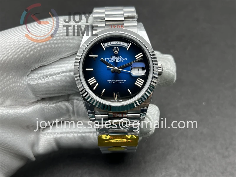 Rolex Day Date Noob 1:1 Best Edition SS 40mm SS Bracelet A2836