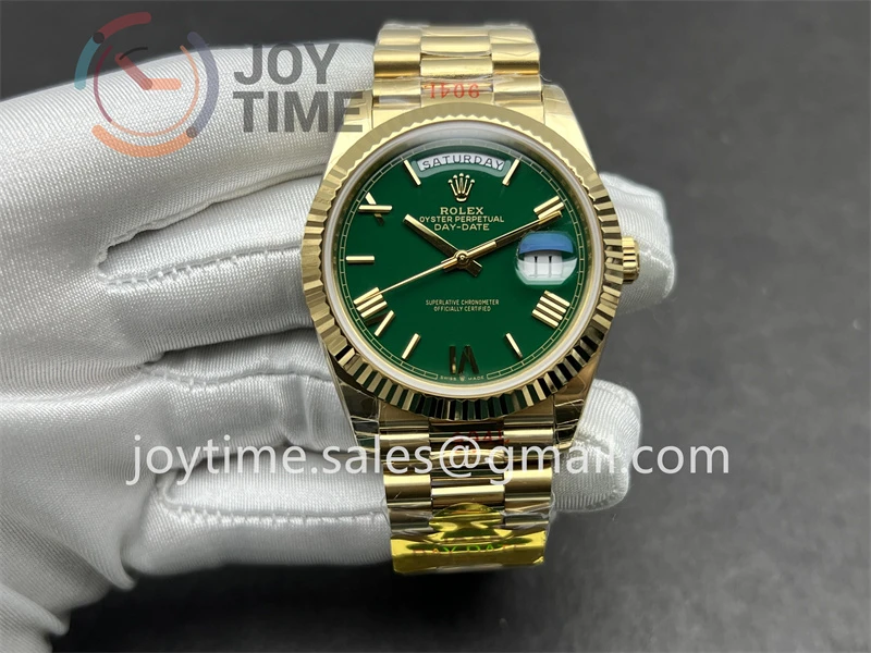 Rolex Day Date Noob 1:1 Best Edition YG 40mm YG Bracelet A2836