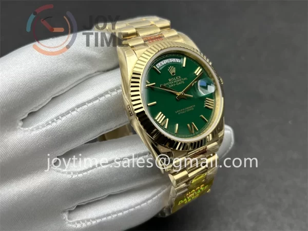 Rolex Day Date Noob 1:1 Best Edition YG 40mm YG Bracelet A2836