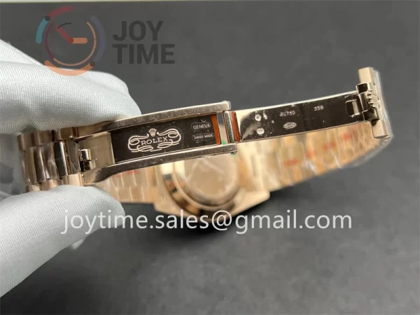 Rolex Day Date Noob 1:1 Best Edition RG 40mm RG Bracelet A2836