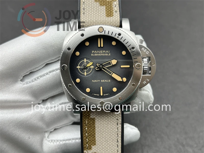 Panerai Pam01518 VSF 1:1 Best Edition SS 44mm Rubber Strap P900