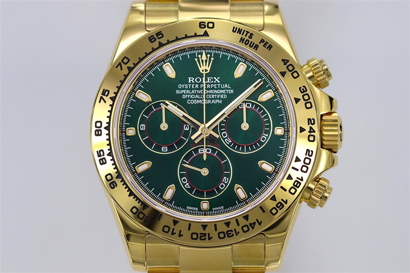 Rolex Daytona 116508 ZF 1:1 Best Edition YG 40mm YG Bracelet A4130 Tungsten Heavy Version