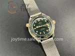 Omega Seamaster Diver 300M VSF 1:1 Best Edition Titanium 42mm YG Bezel Mesh Bracelet Super Clone A8806