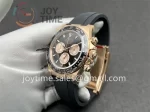 Rolex Daytona 126515 VSF 1:1 Best Edition RG 40mm Ceramic Bezel Rubber Strap DD4131 Tungsten Heavy Version