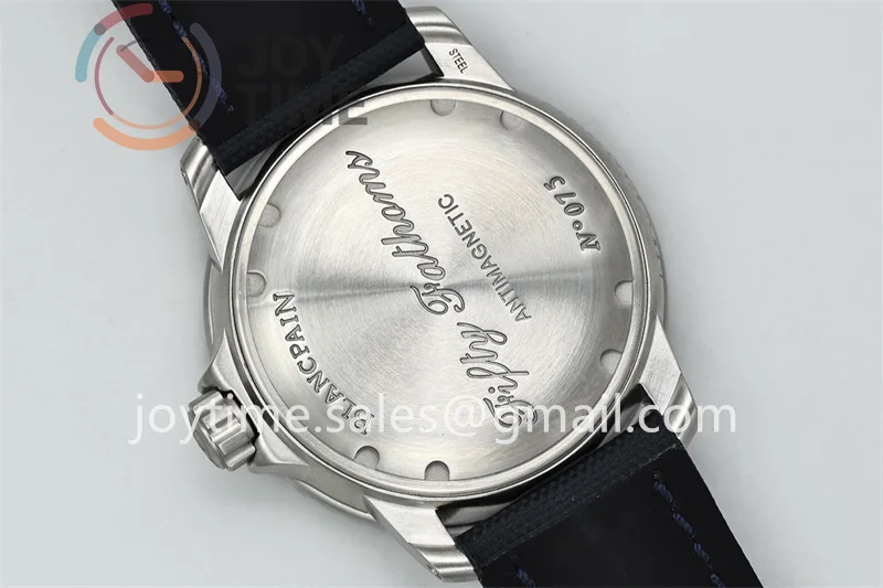 Blancpain Fifty Fathoms ZF 1:1 Best Edition SS Case Sail-canvas Strap A2836