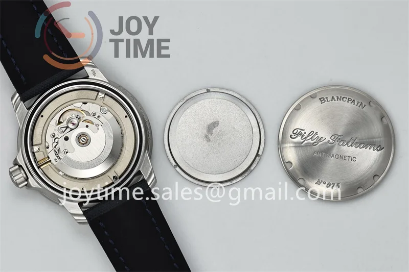 Blancpain Fifty Fathoms ZF 1:1 Best Edition SS Case Sail-canvas Strap A2836