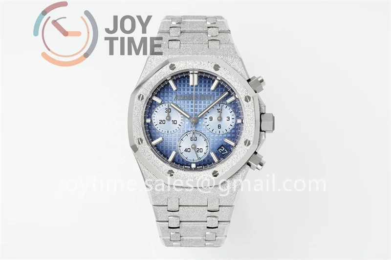 Audemars Piguet Royal Chrono 26240 APS 1:1 Best Edition 41mm Frosted SS Case&Bracelet  Super Clone SA4401 Super Clone