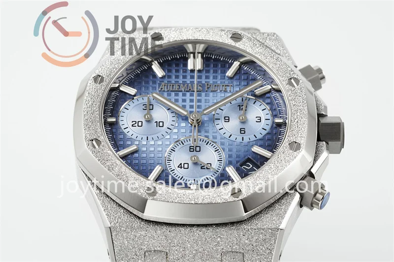 Audemars Piguet Royal Chrono 26240 APS 1:1 Best Edition 41mm Frosted SS Case&Bracelet  Super Clone SA4401 Super Clone