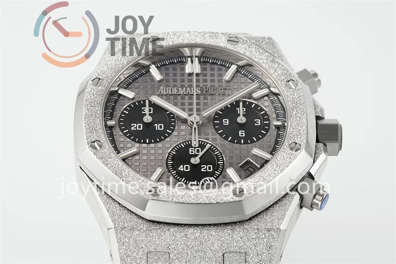 Audemars Piguet Royal Chrono 26240 APS 1:1 Best Edition 41mm Frosted SS Case&Bracelet  Super Clone SA4401 Super Clone