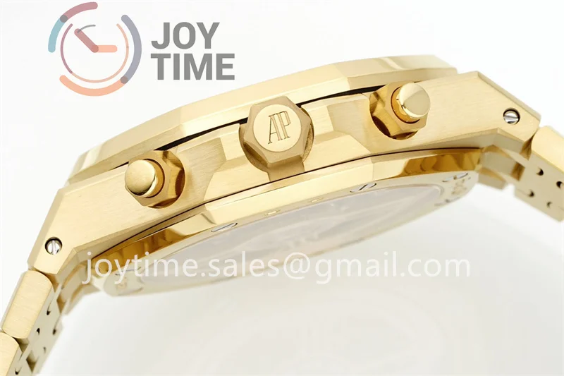 Audemars Piguet Royal Chrono 26240 APS 1:1 Best Edition 41mm YG Case&Bracelet  Super Clone SA4401 Super Clone