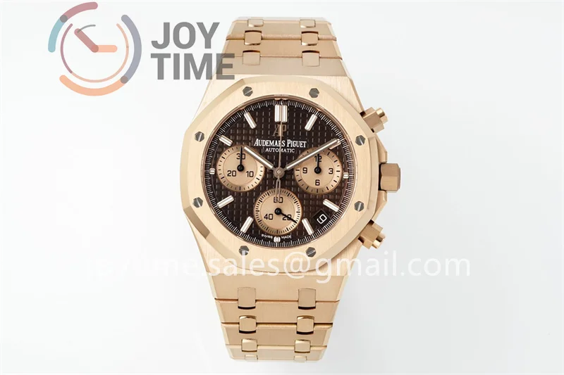 Audemars Piguet Royal Chrono 26240 APS 1:1 Best Edition 41mm RG Case&Bracelet  Super Clone SA4401 Super Clone