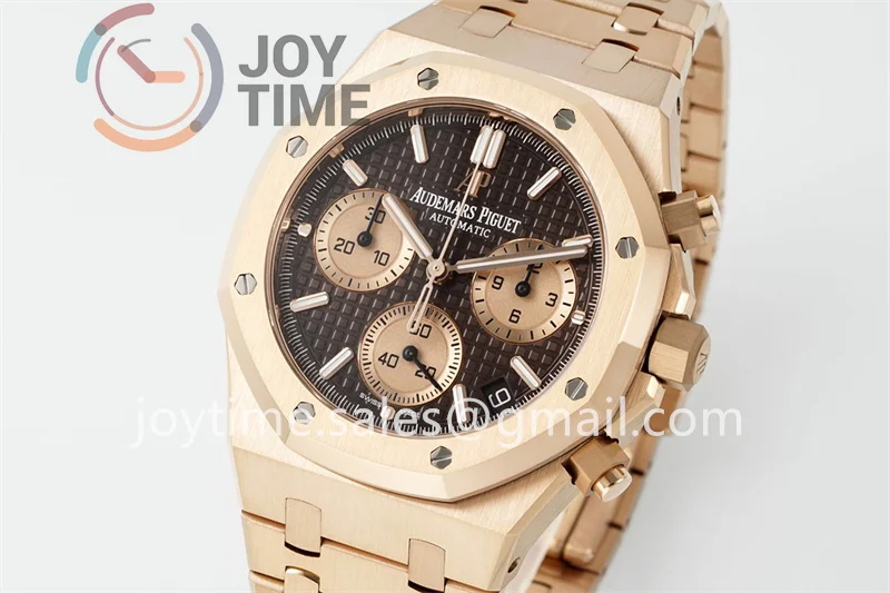 Audemars Piguet Royal Chrono 26240 APS 1:1 Best Edition 41mm RG Case&Bracelet  Super Clone SA4401 Super Clone