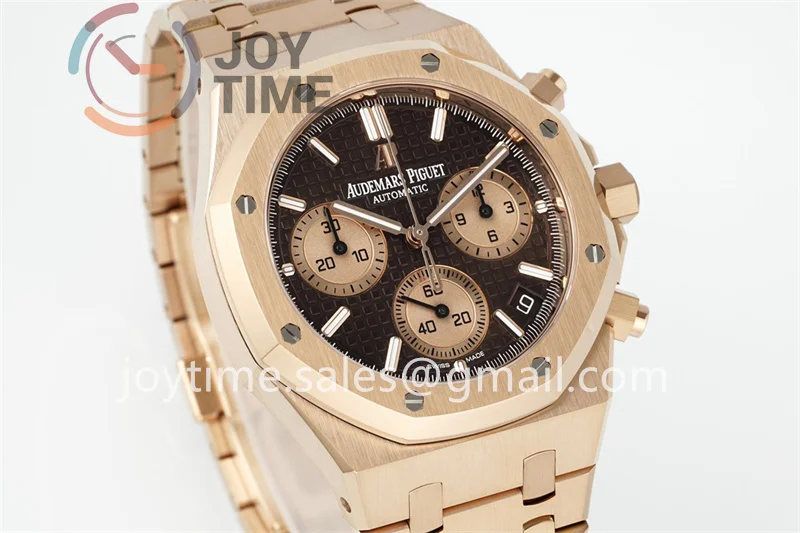 Audemars Piguet Royal Chrono 26240 APS 1:1 Best Edition 41mm RG Case&Bracelet  Super Clone SA4401 Super Clone