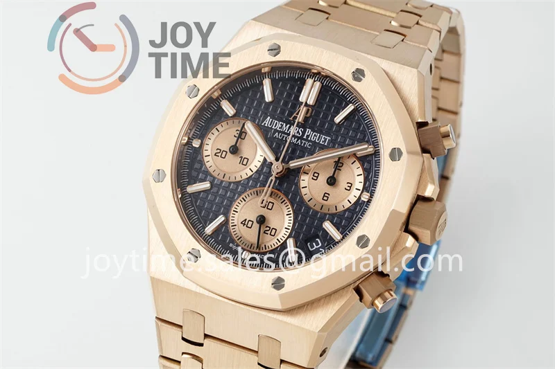 Audemars Piguet Royal Chrono 26240 APS 1:1 Best Edition 41mm RG Case&Bracelet  Super Clone SA4401 Super Clone