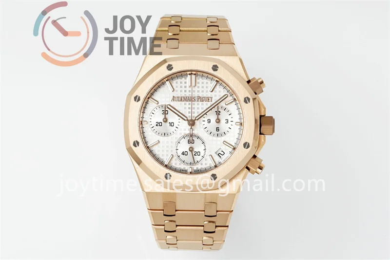 Audemars Piguet Royal Chrono 26240 APS 1:1 Best Edition 41mm RG Case&Bracelet  Super Clone SA4401 Super Clone