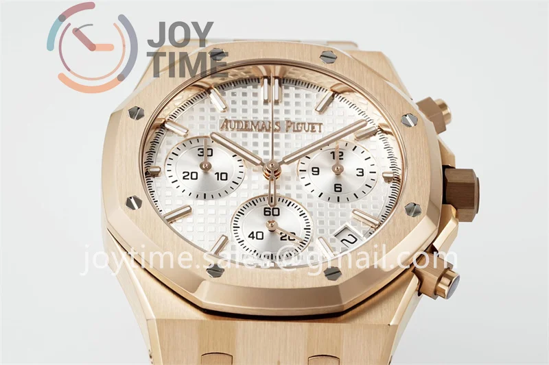 Audemars Piguet Royal Chrono 26240 APS 1:1 Best Edition 41mm RG Case&Bracelet  Super Clone SA4401 Super Clone