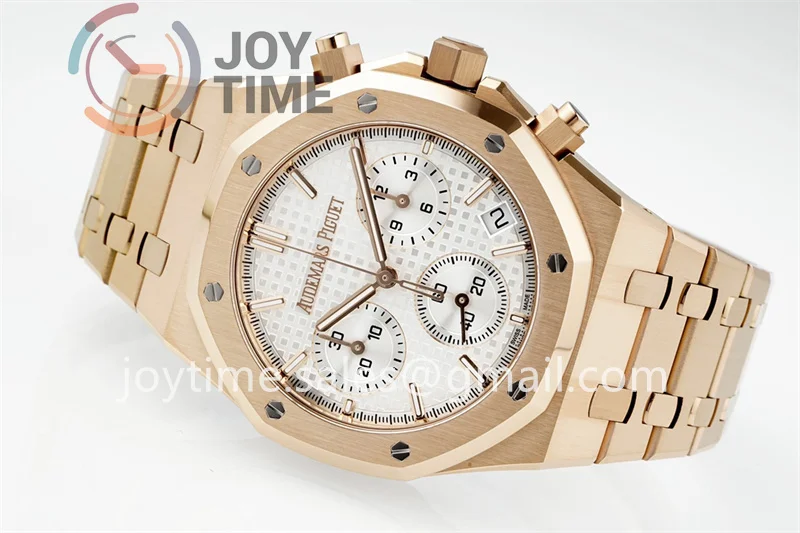 Audemars Piguet Royal Chrono 26240 APS 1:1 Best Edition 41mm RG Case&Bracelet  Super Clone SA4401 Super Clone